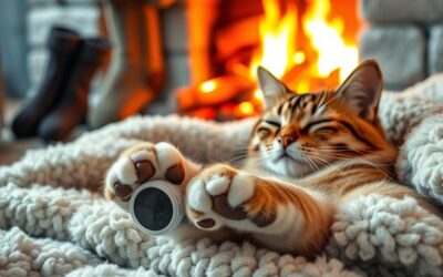 Péče o kočičí tlapky v zimě – rady a triky