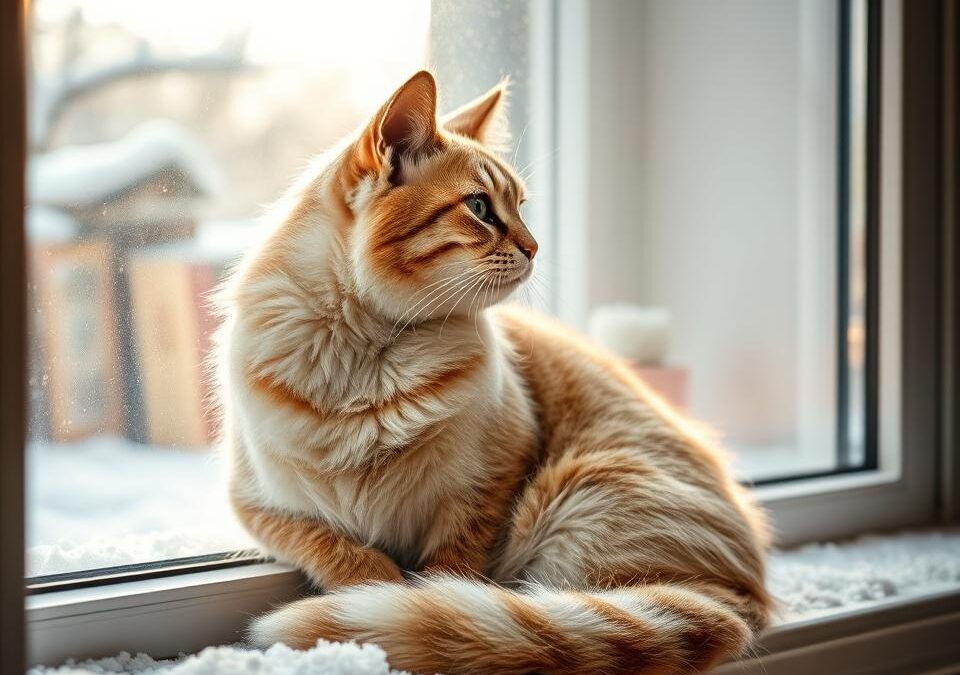 Podpora imunitního systému kočky v zimě