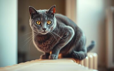 Kočičí blog 19 Kočka na radiátoru – přirozené nebo znepokojující?