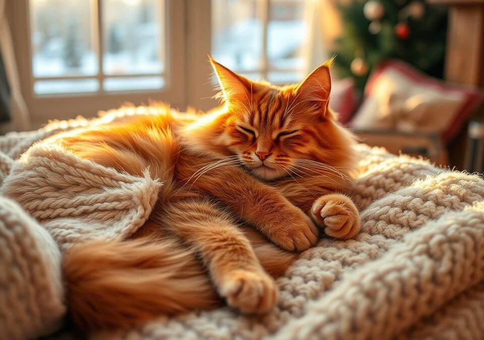 Proč tvoje kočka v zimě více přede?