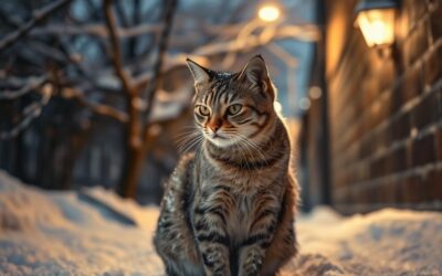 Kočičí blog 17 Jak přežít nejchladnější měsíce jako venkovní kočka