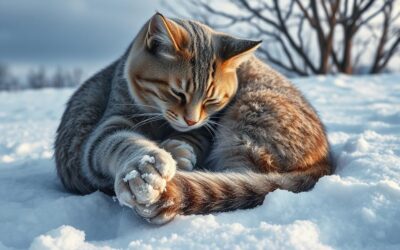 Kočičí blog 21 Příznaky omrzlin u koček – co udělat okamžitě?