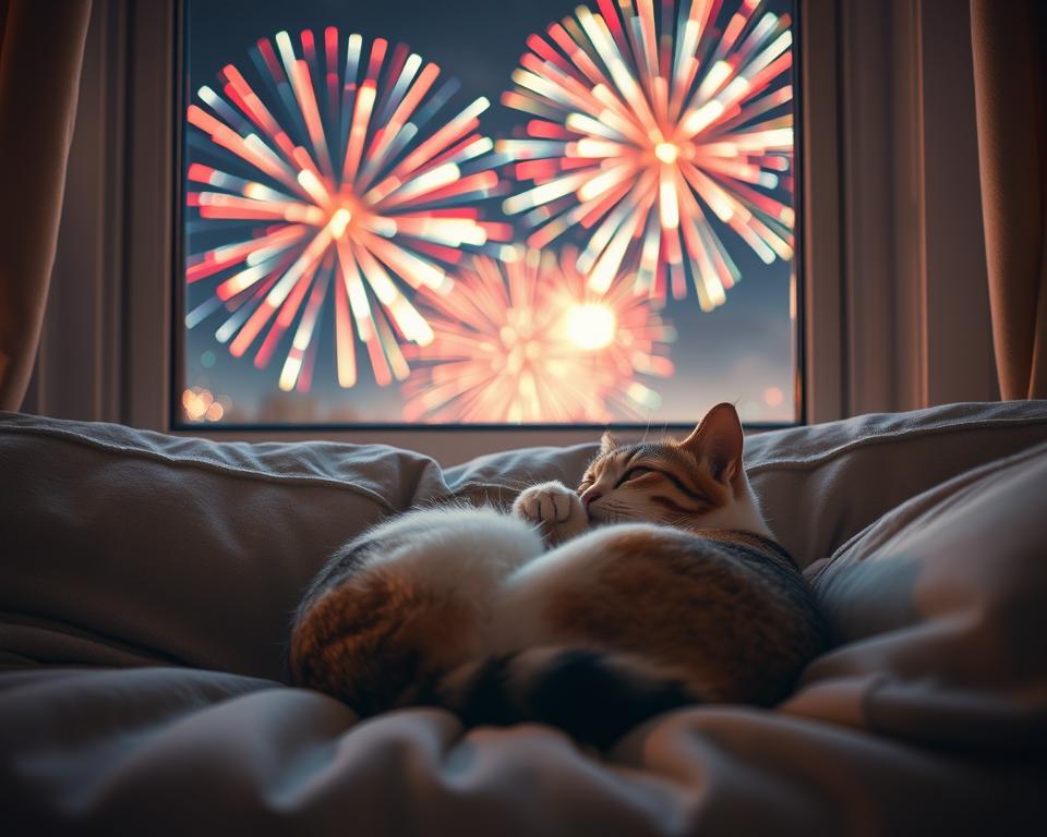 Stres-kocky-z-ohnostroje-v-zime Stres kočky z ohňostroje v zimě