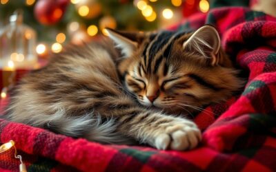 Kočka o Vánocích – jak nenarušit sváteční pohodu
