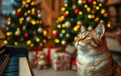 Kočičí blog 17 Vánoční hudba a kočky – má na ně vliv?