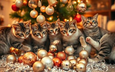 Kočičí blog 23 Kočky a vánoční ozdoby – nebezpečné hračky