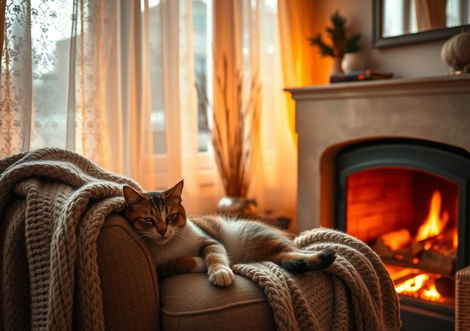 Vůně bytu s kočkou v zimě – na co si dát pozor?