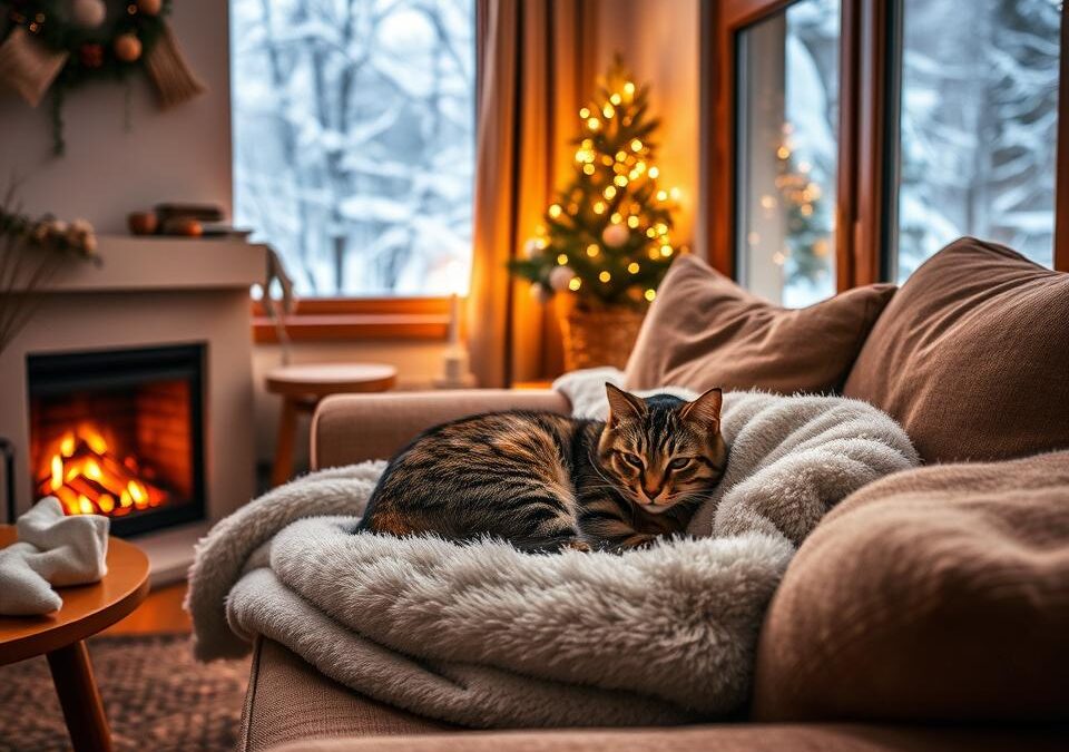 Jak vytápět byt, když s tebou žije kočka?