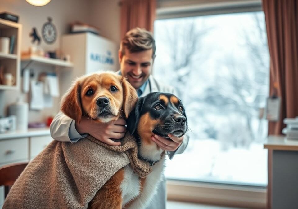 Zimní příznaky, které vyžadují veterináře