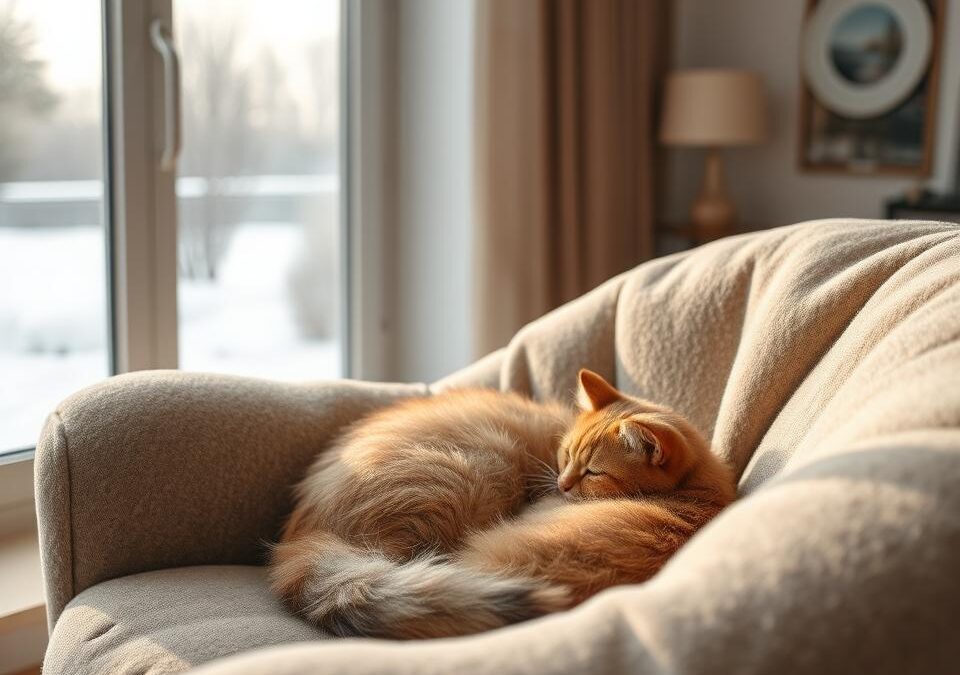 Kočka v zimě – doma nebo venku?