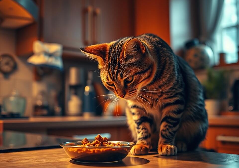 Jak se mění chuť k jídlu u kočky v zimě?