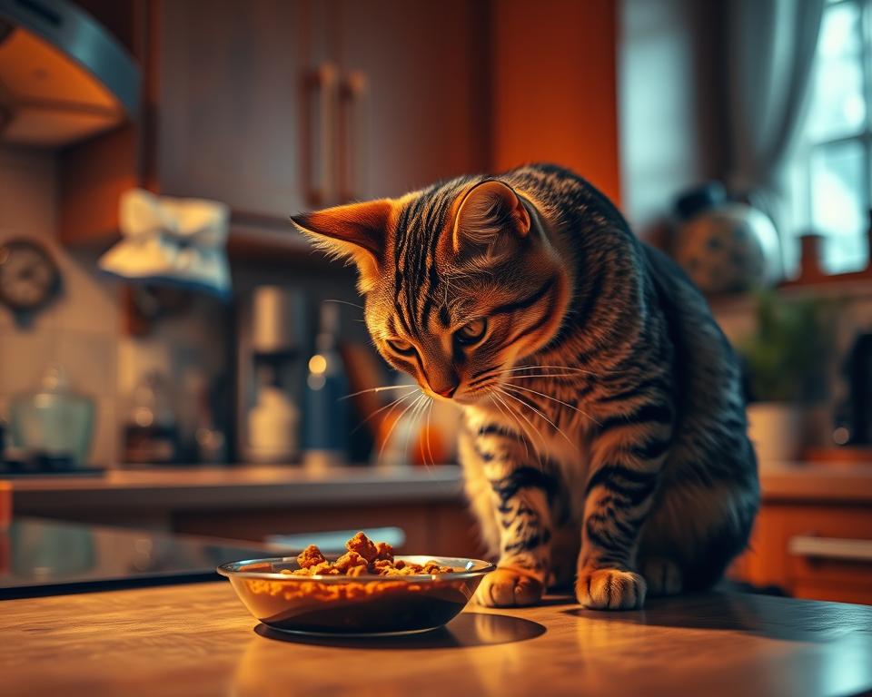 Změna chuti k jídlu u kočky v zimě