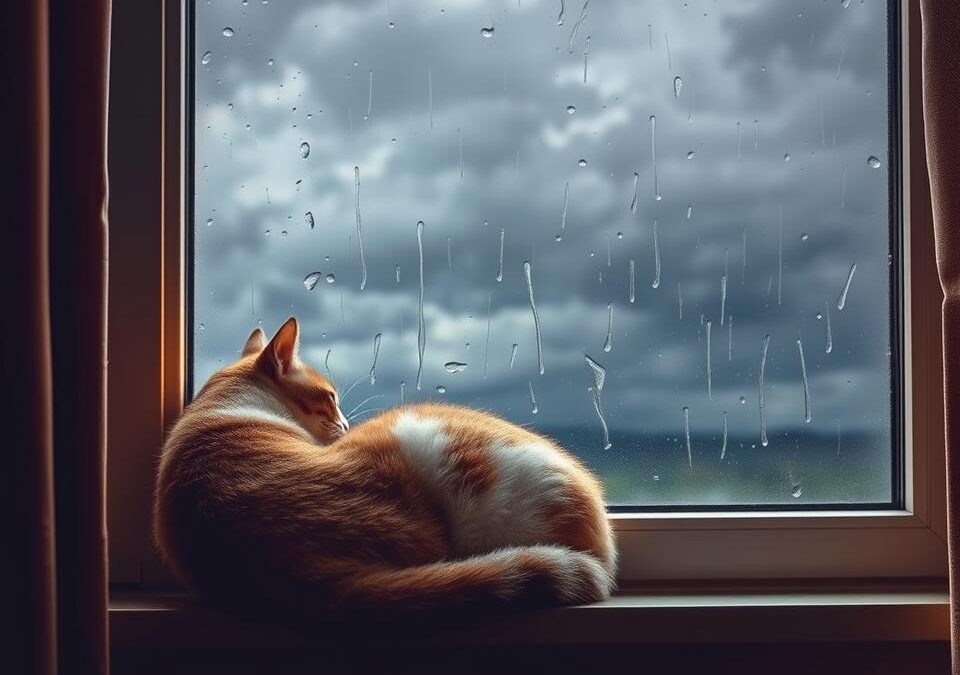 Kočka a změny teplot – tipy, jak se přizpůsobit