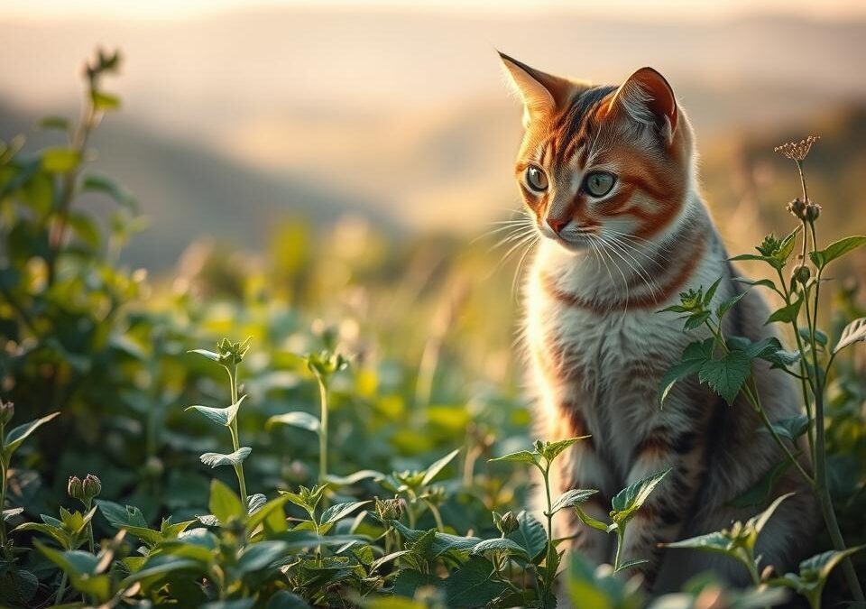 Bylinná léčba pro kočky – Všechno, co o tom musíš vědět!