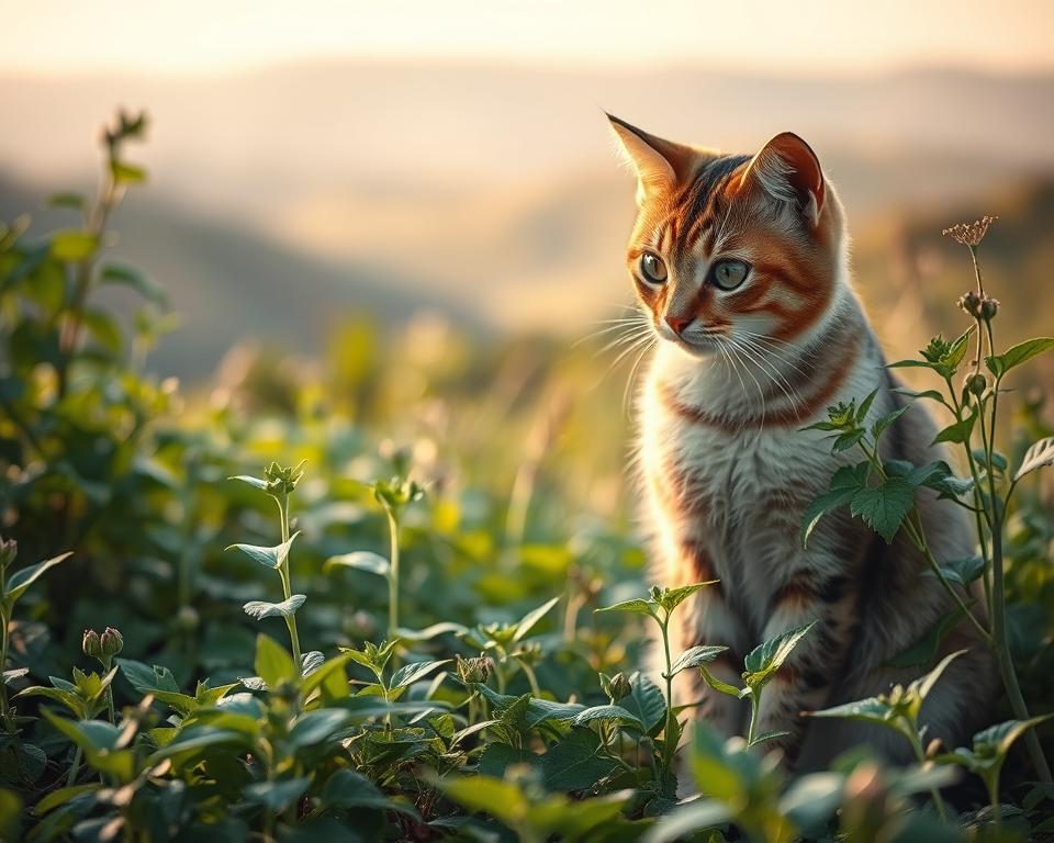 bylinná léčba pro kočky