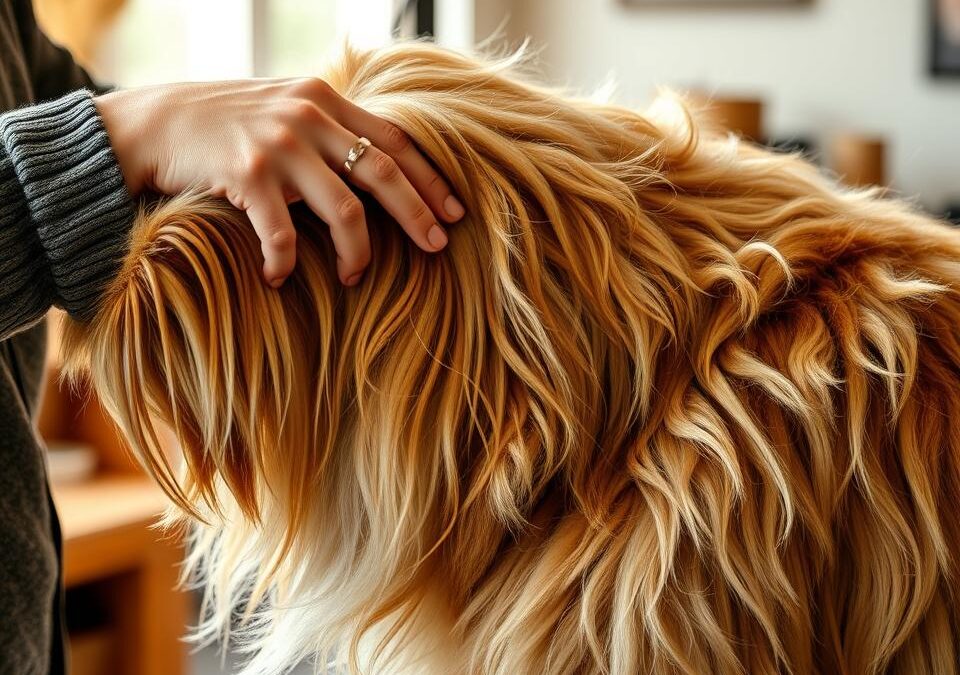 Česání dlouhé srsti psa – Všechno, co o tom musíš vědět!