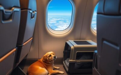 Cestování se psem letadlem – Všechno, co o tom potřebuješ vědět!