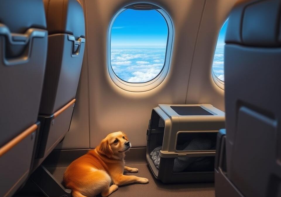 Cestování se psem letadlem – Všechno, co o tom potřebuješ vědět!