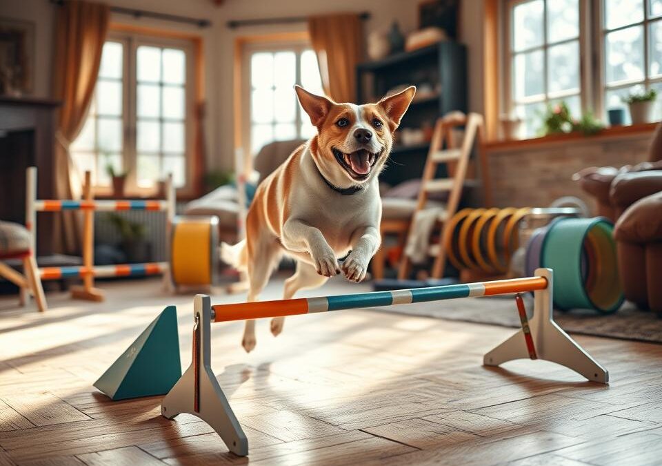 Domácí agility trénink pro psy – Všechno, co o tom potřebuješ vědět!