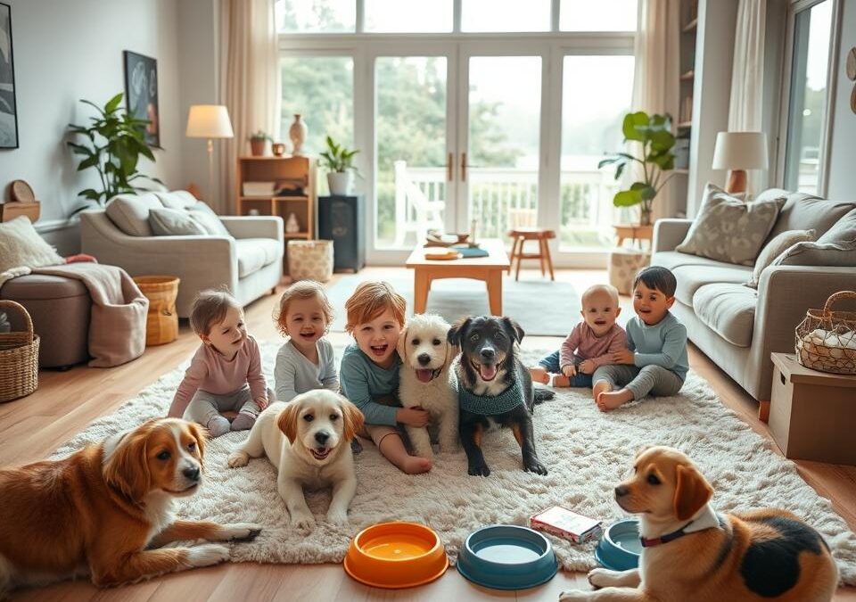 Domov bezpečný pro děti a psy – Všechno, co o tom musíš vědět!