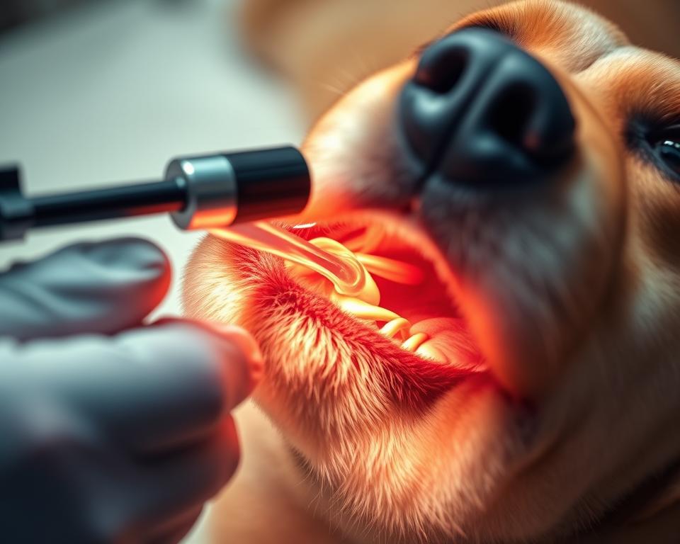 endoskopické vyšetření psa