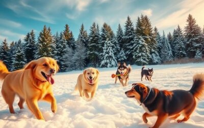 Hraní psů ve sněhu – Všechno, co o tom potřebuješ vědět!