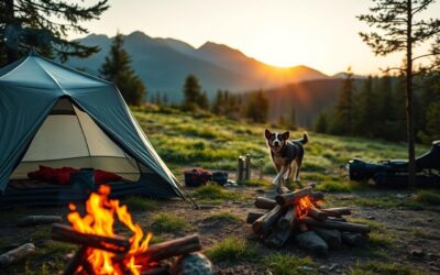 Kempování se psem – Všechno, co o tom musíš vědět!