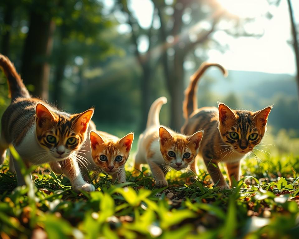 kočičí lovecké hry