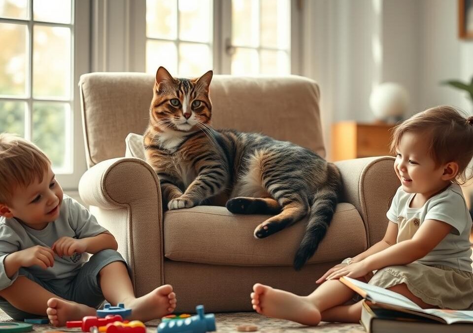Kočka a děti – Všechno, co o tom musíš vědět!