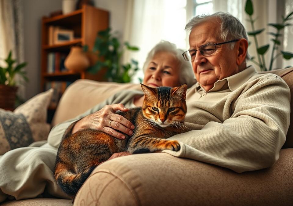 Kočka a senioři – Všechno, co o tom musíš vědět!