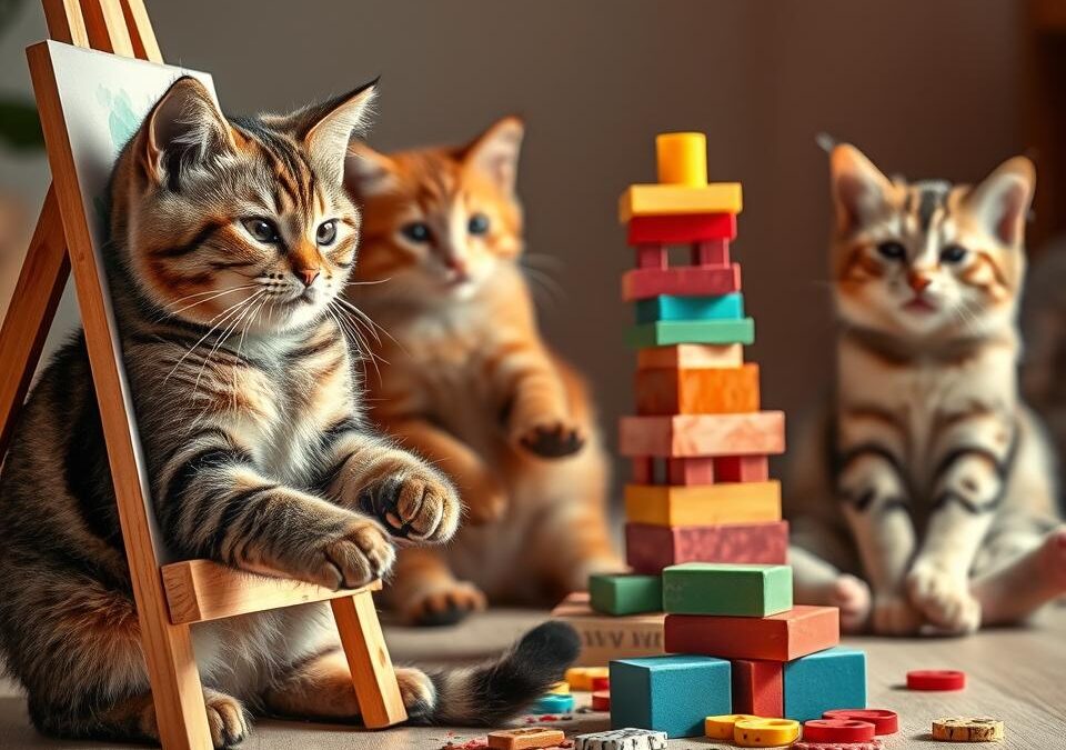 Kreativní učení koček – Všechno, co o tom musíš vědět!