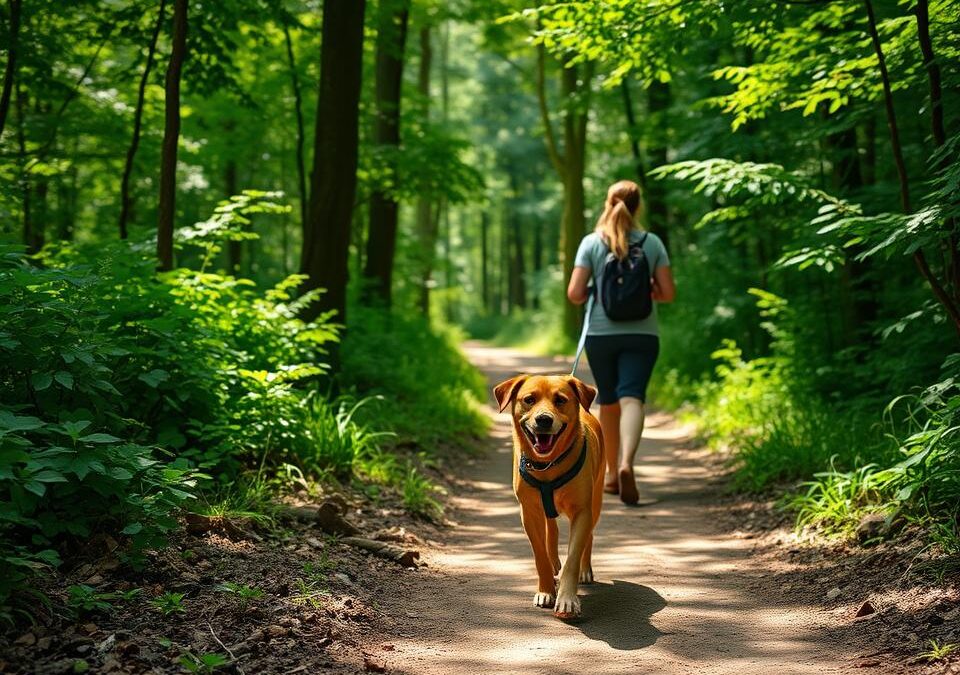Lesní túry se psem – Všechno, co o tom musíš vědět!