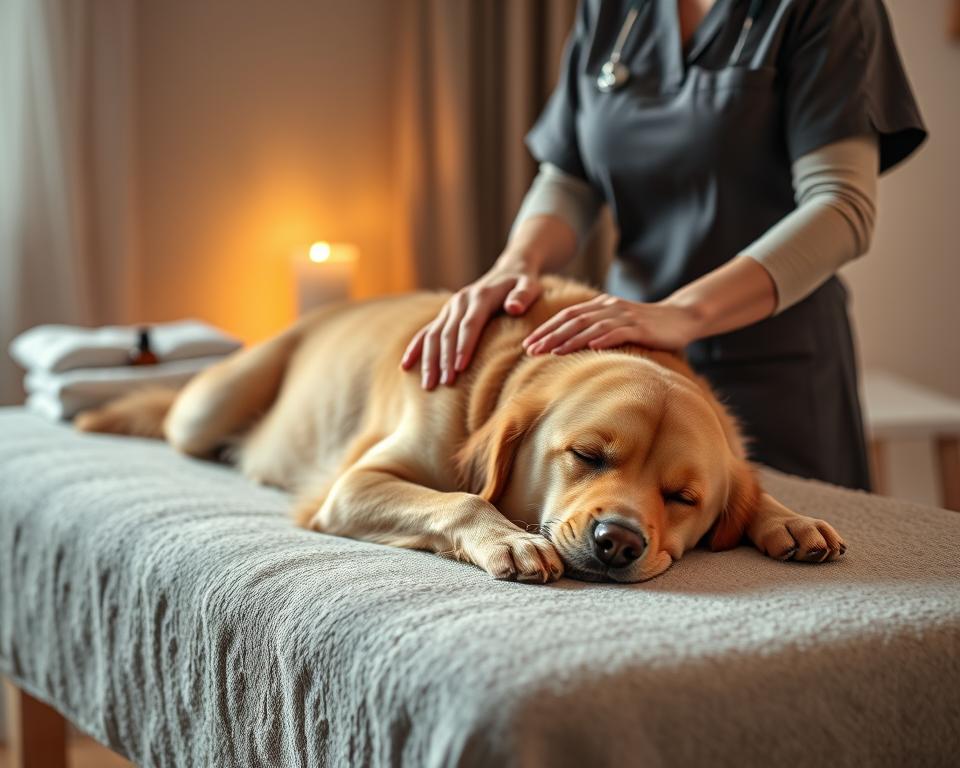 masážní terapie pro psy