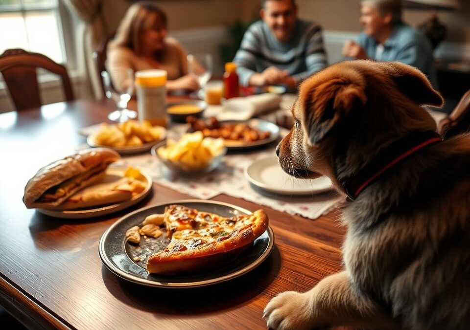 Nebezpečí jídelního stolu pro psy – Všechno, co o tom musíš vědět!