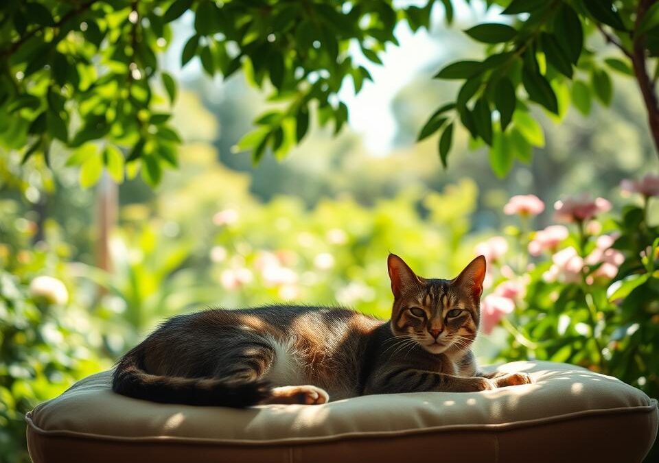 Ochrana kočky před letními horky – Všechno, co o tom musíš vědět!