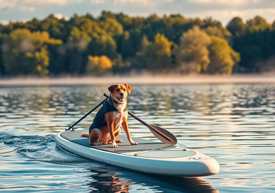 Paddleboarding se psem – Všechno, co o tom musíš vědět!
