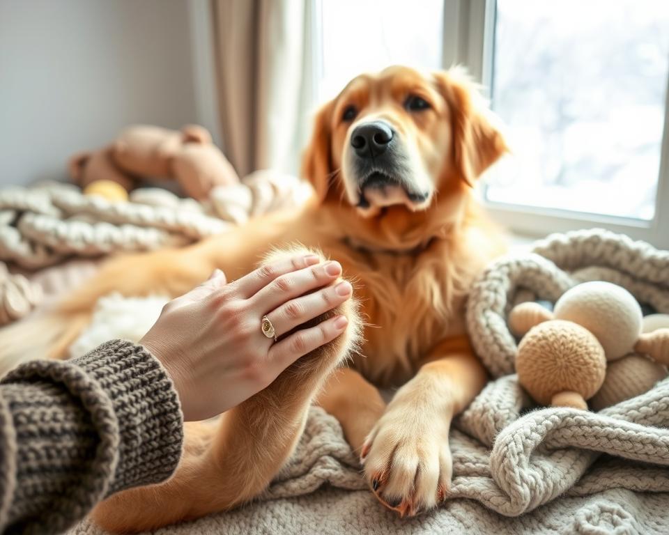 pece-o-suchou-kuzi-psa-v-zime péče o suchou kůži psa v zimě