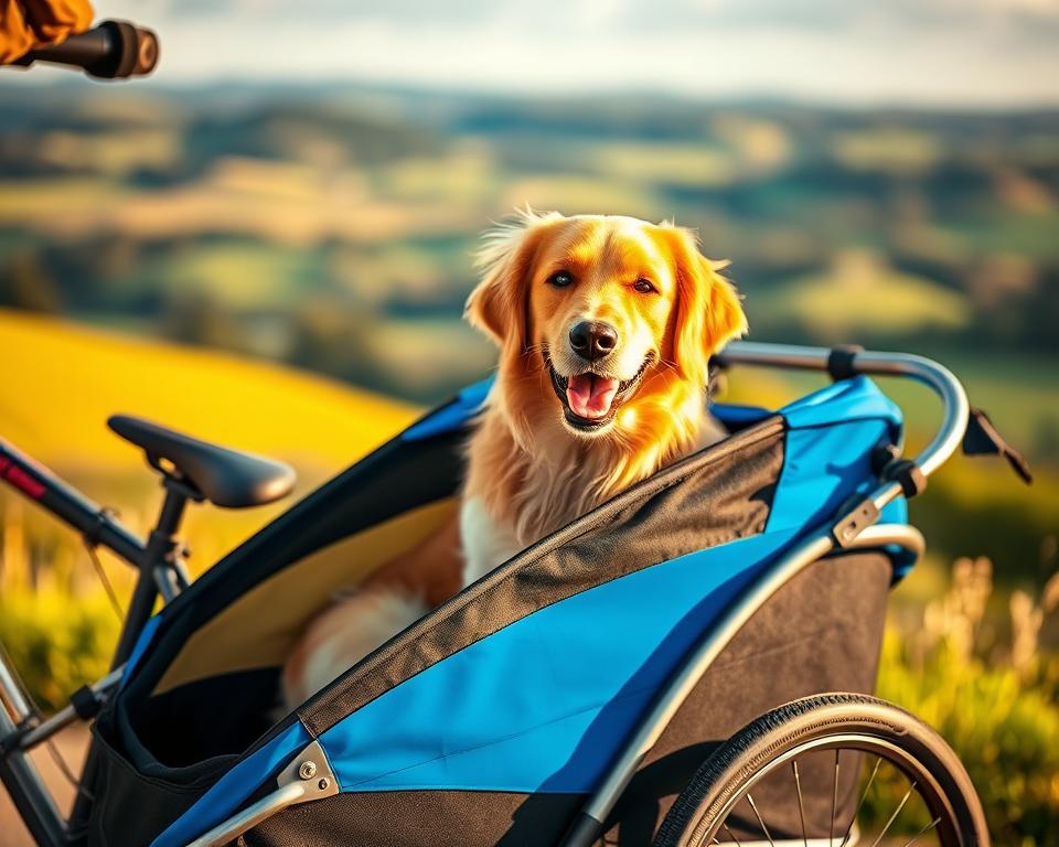 pes-v-cyklistickem-voziku pes v cyklistickém vozíku