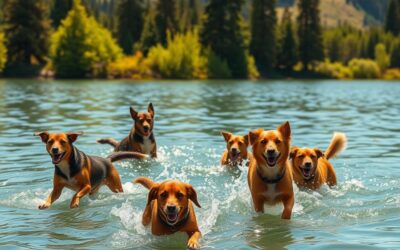 Plavání psa v přírodních vodách – Všechno, co o tom musíš vědět!