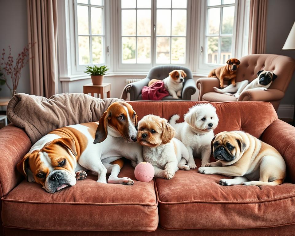 plemena psů s nízkou energií