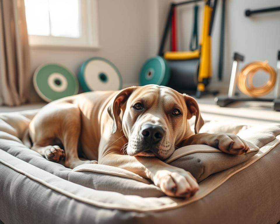 pohybové potřeby starších psů