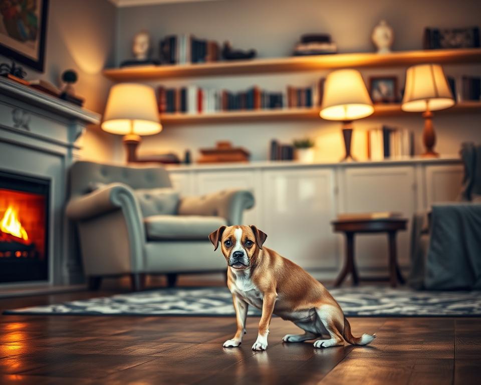 řešení bázlivého chování psa