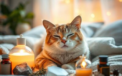 Řízení stresu kočky pomocí éterických olejů – Všechno, co o tom musíš vědět!