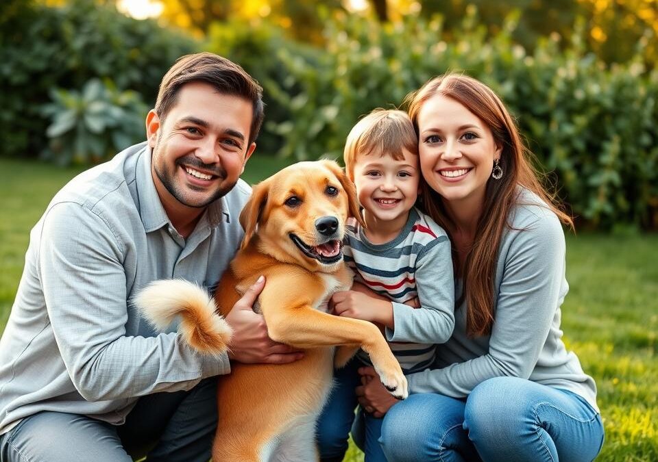 Rodinné focení se psem – Všechno, co o tom musíš vědět!