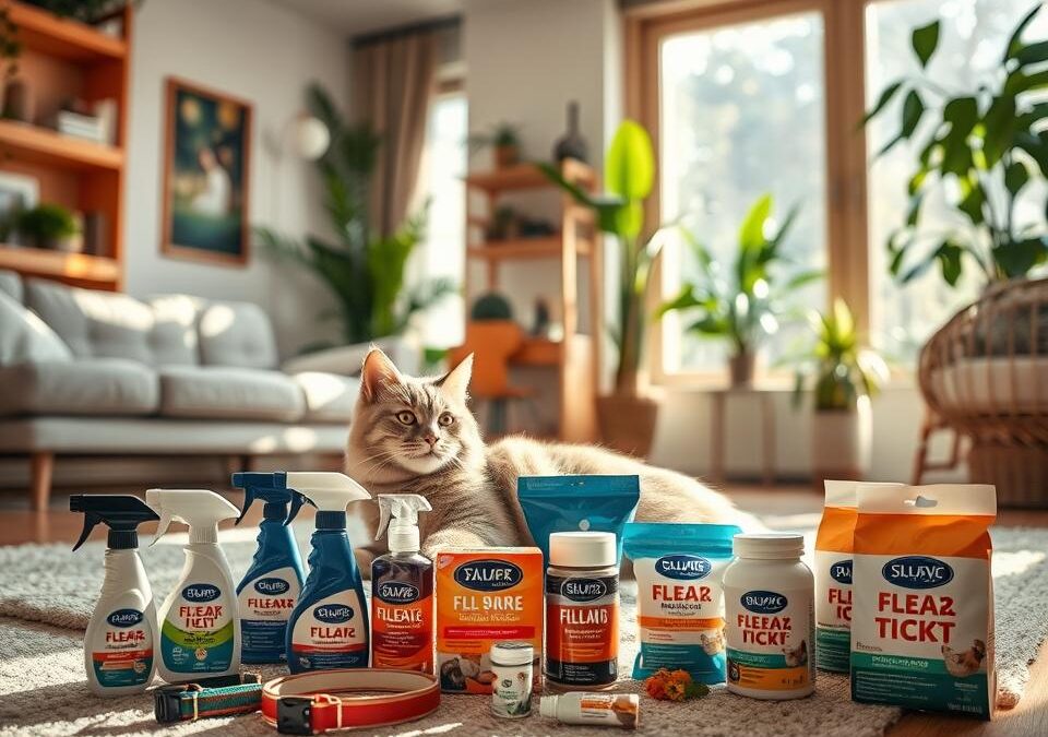 Sezónní ochrana kočky před blechami a klíšťaty – Všechno, co o tom musíš vědět!
