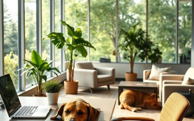 Snižování stresu u psů v kanceláři – Všechno, co o tom musíš vědět!