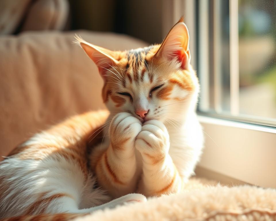 socializační rutina kočky