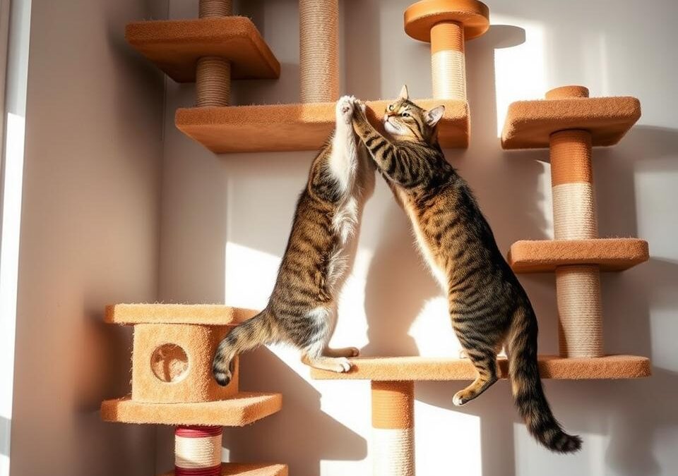 Stěnové lezecké hračky pro kočky – Všechno, co o tom musíš vědět!