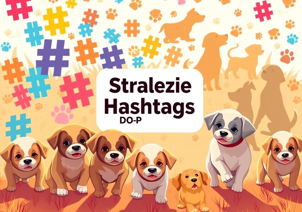 Strategie hashtagů pro psy – Všechno, co o tom musíš vědět!