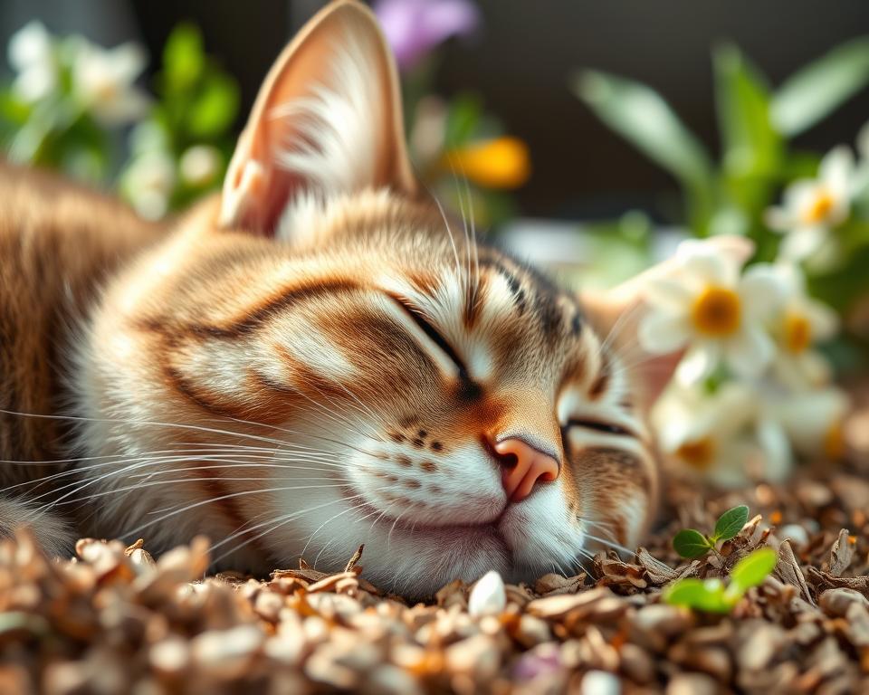 tlumení bolesti kočky pomocí bylin